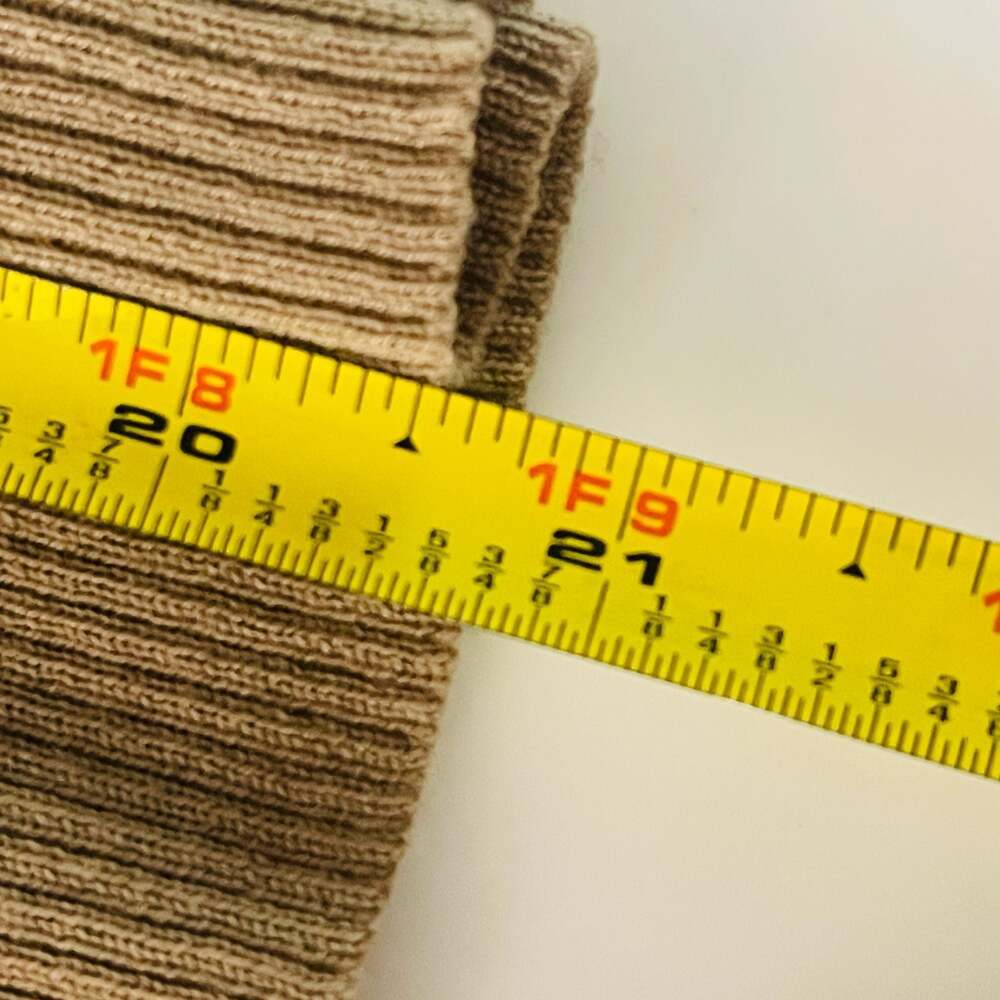 Vintage Brown Knit Tie-Waist Cardigan Sweater