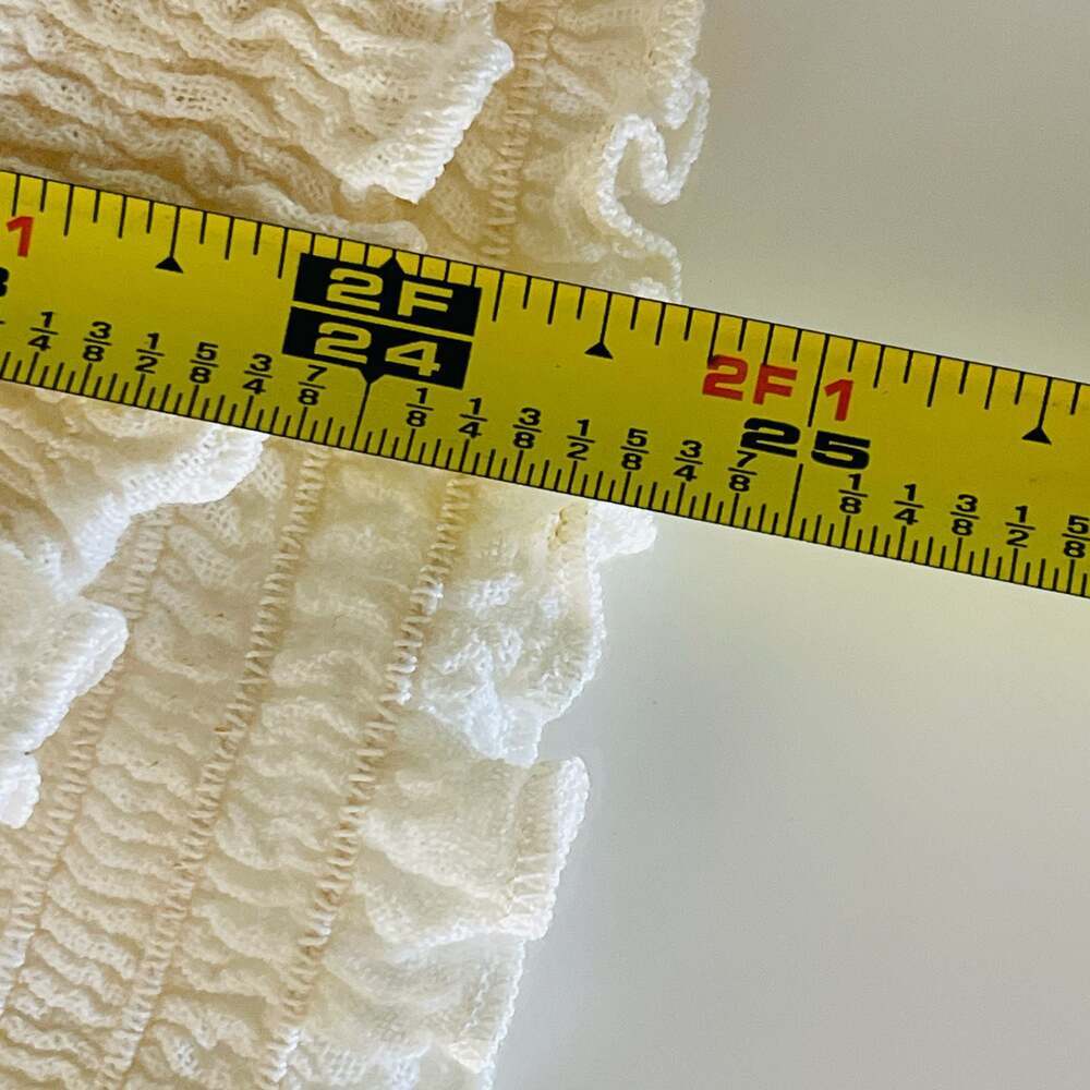 Grassroots White 100% Cotton Gauze Peasant Blouse Long Sleeve Tie Neck