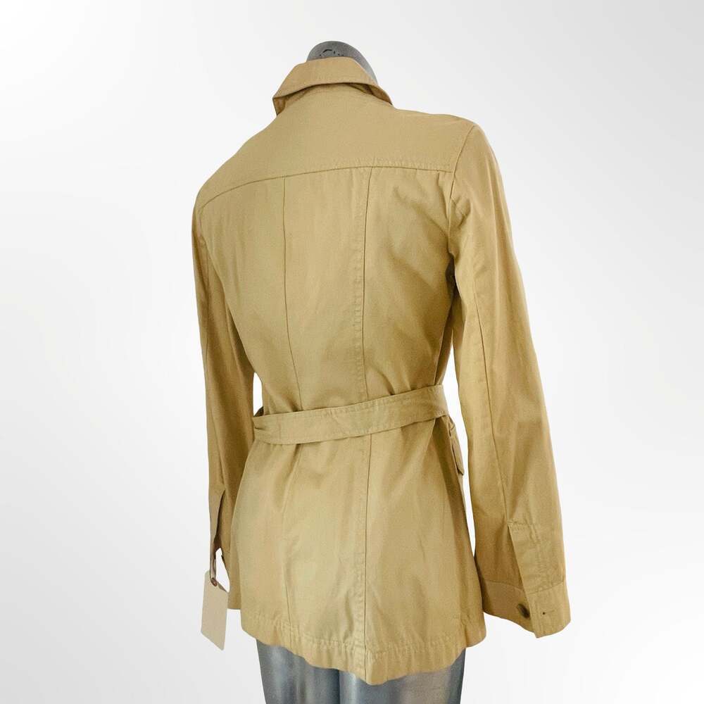 Mexx Women Belted Utility Safari Jacket in Beige