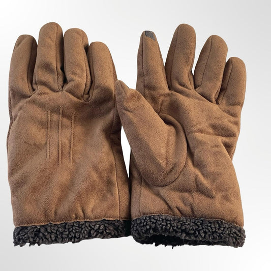 Brown Men's Winter Gloves