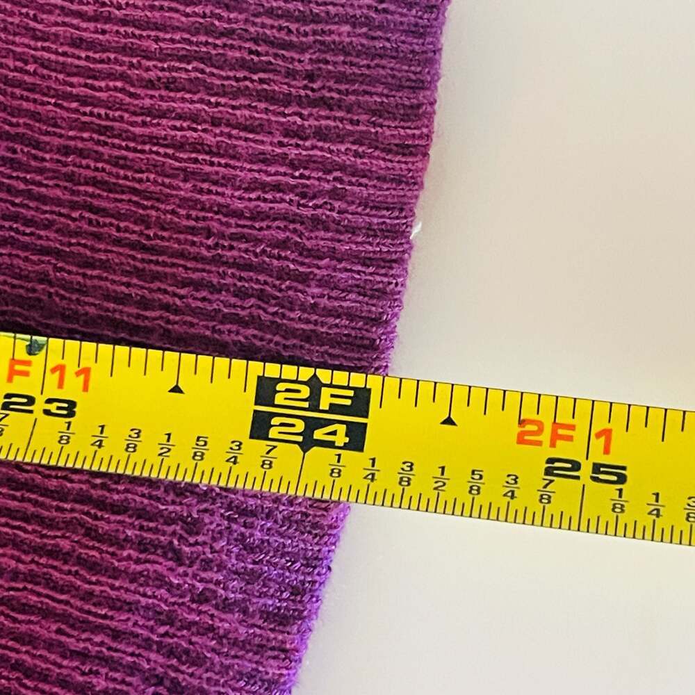 Halogen Wool Cashmere Boyfriend Cardigan Purple XS