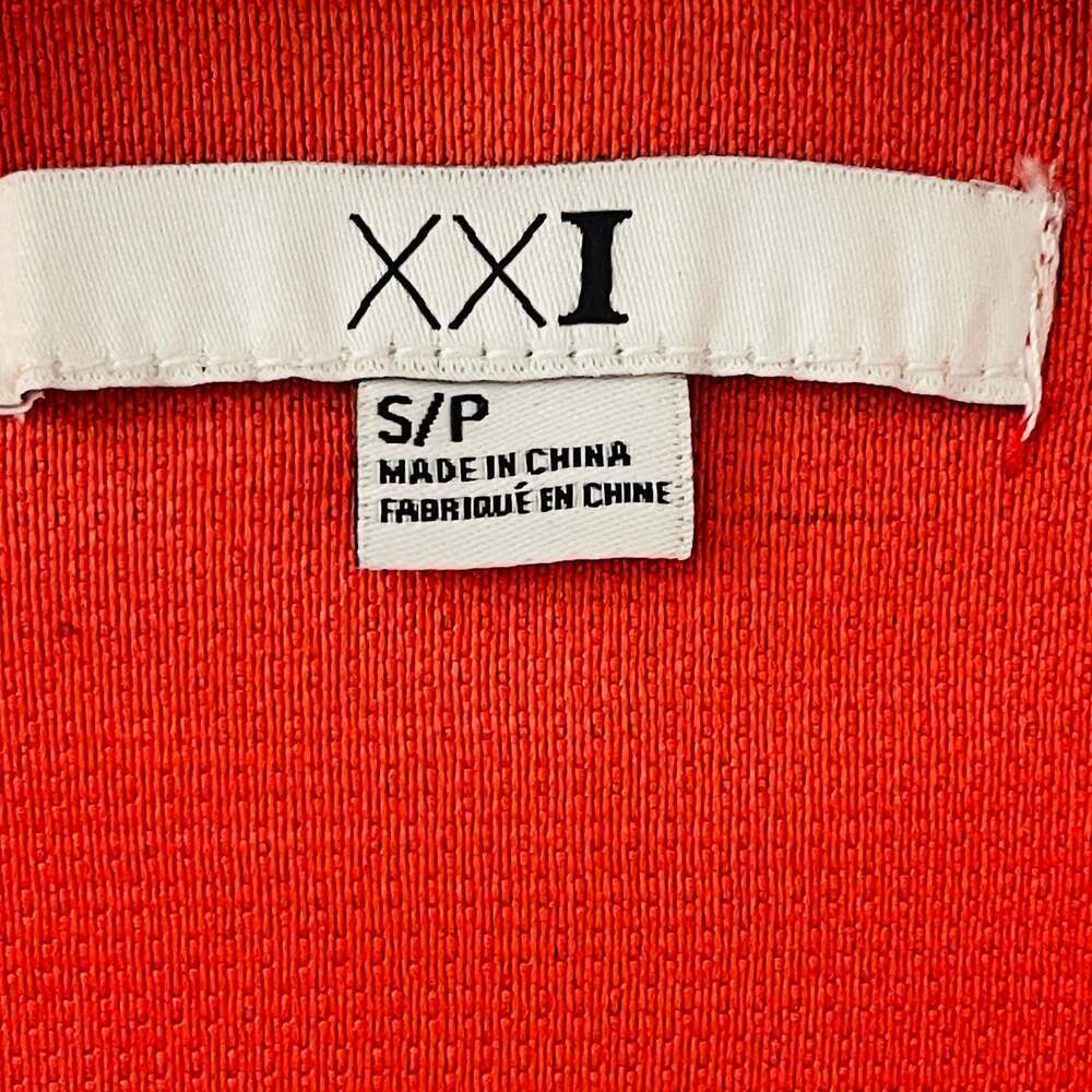 XXI Forever Red Bandage Mini Skirt