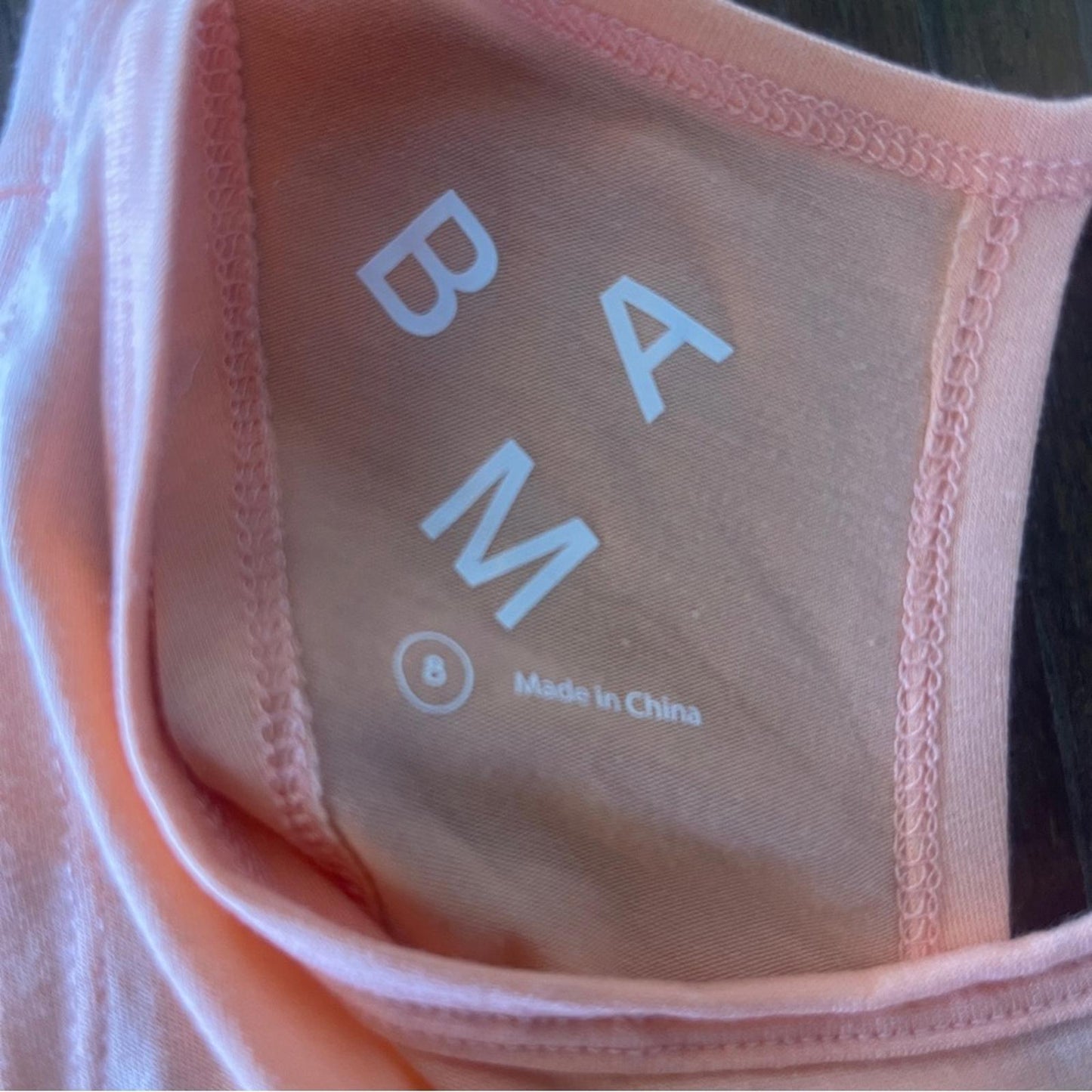 BMA Women's Sleeveless Top - Coral in size S