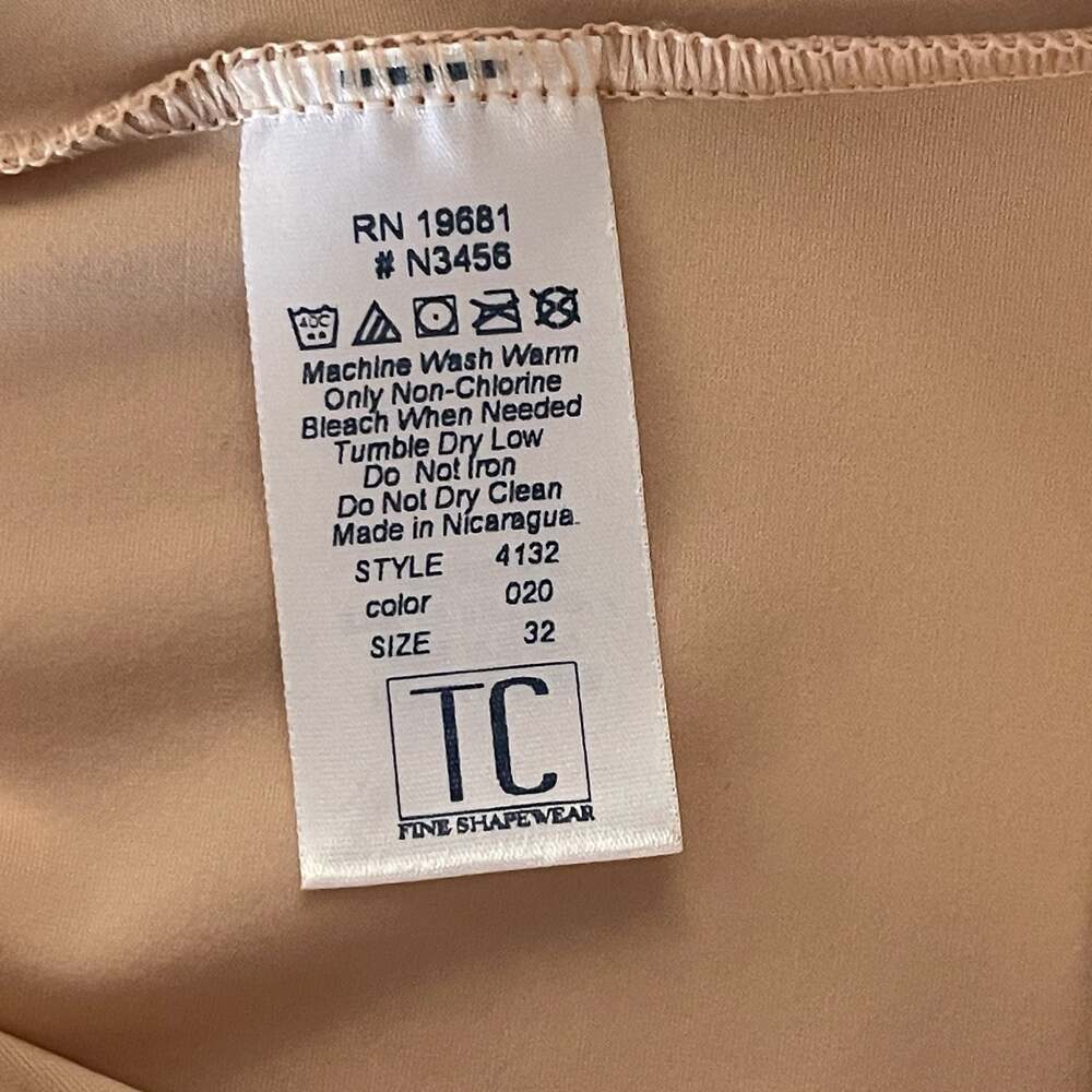 TC Fine Shapewear Wonderful Edge Tummy Control Strapless Slip