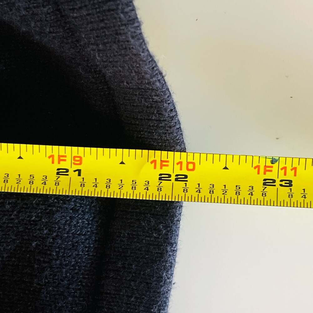 Talbots Black 100% Cotton Cardigan Sweater with Sequin and Bead Trim
