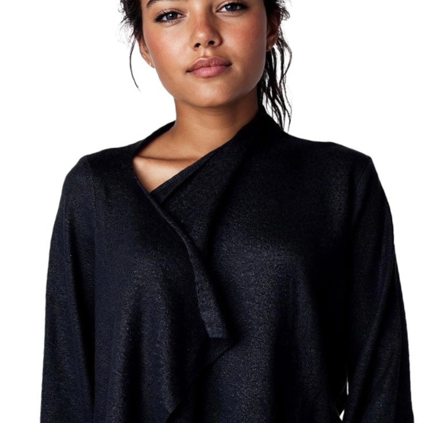 Colleen Lopez Black Versatile Cardigan in XS