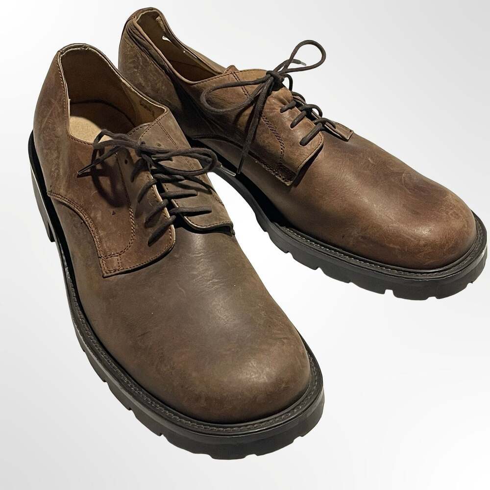 J.Crew Italian Leather Lug Sole Derby Shoes