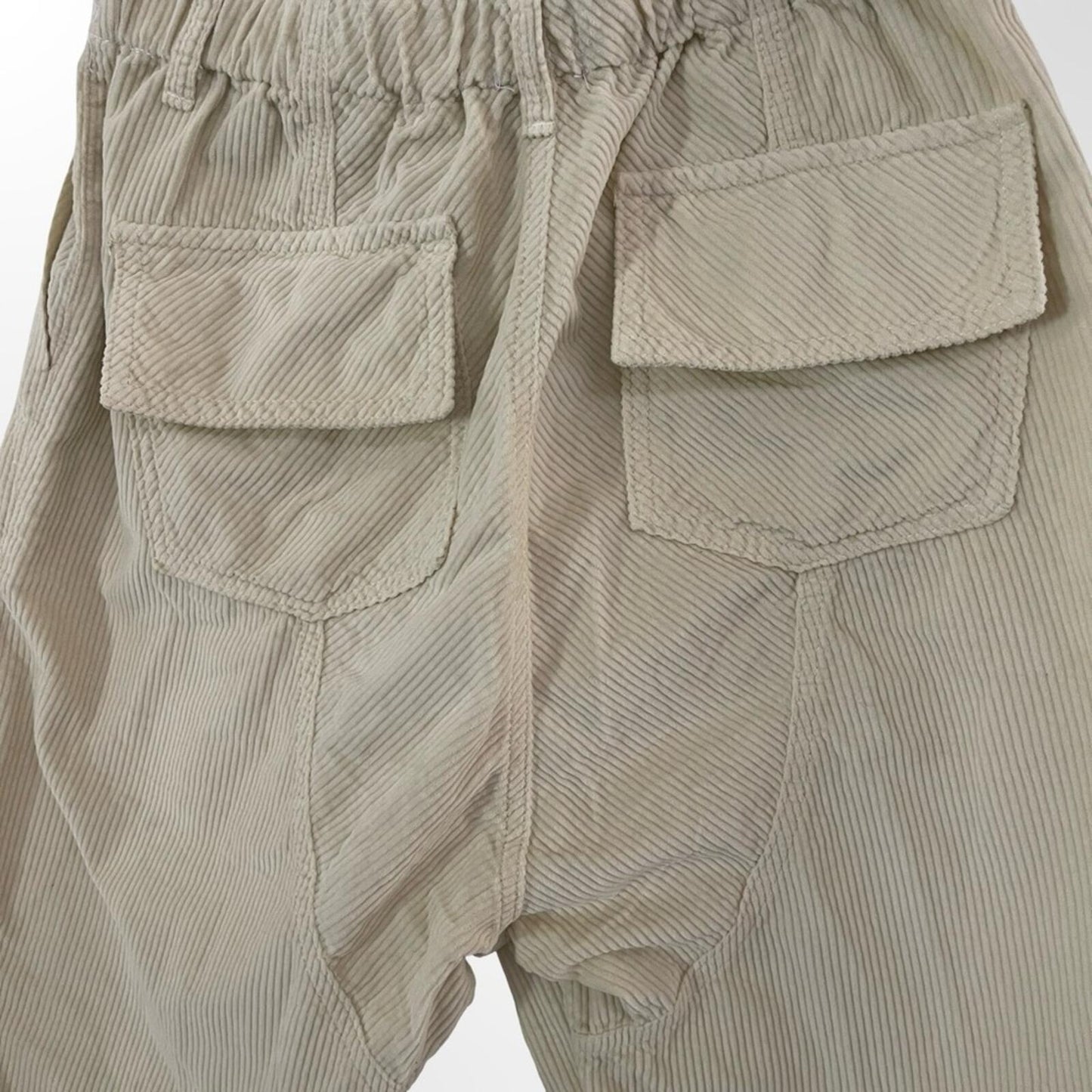 100% cotton Casual Tan Pants - Lightweight Relaxed Fit