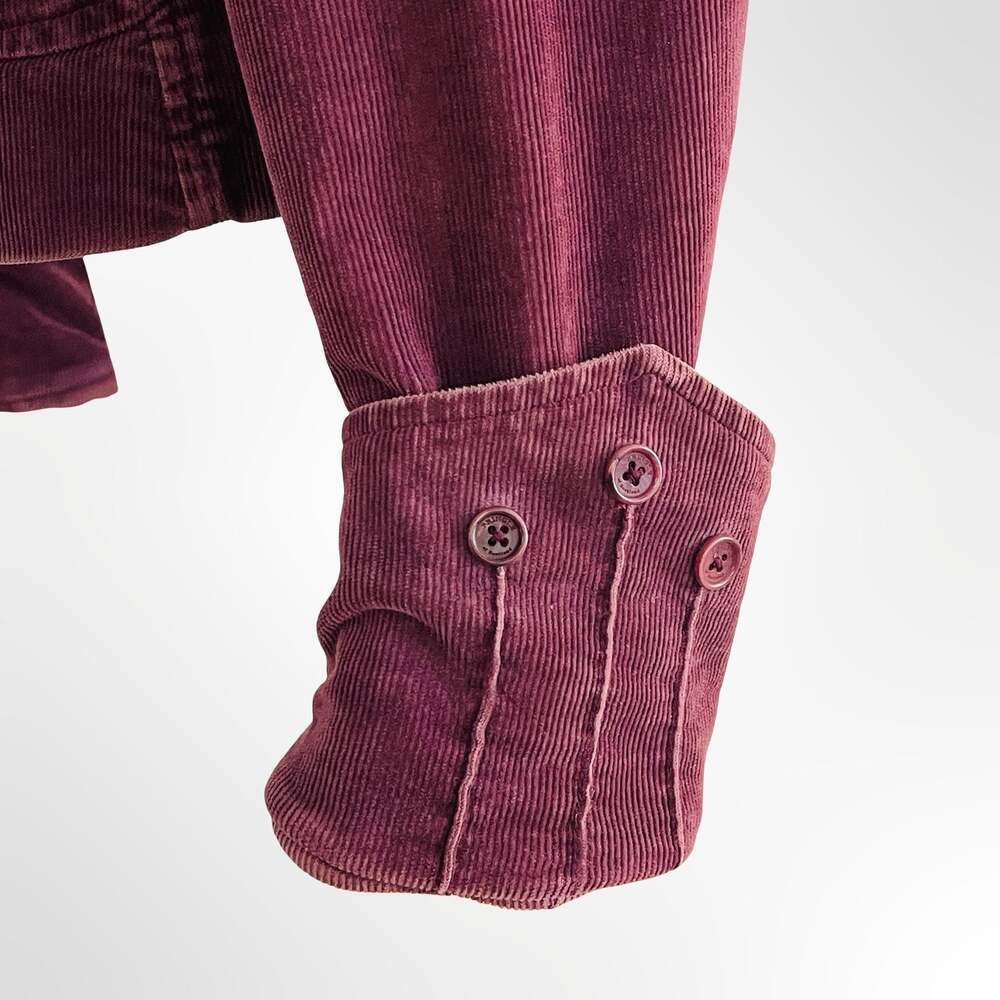 Pringle of Scotland Women's Burgundy Corduroy Blazer