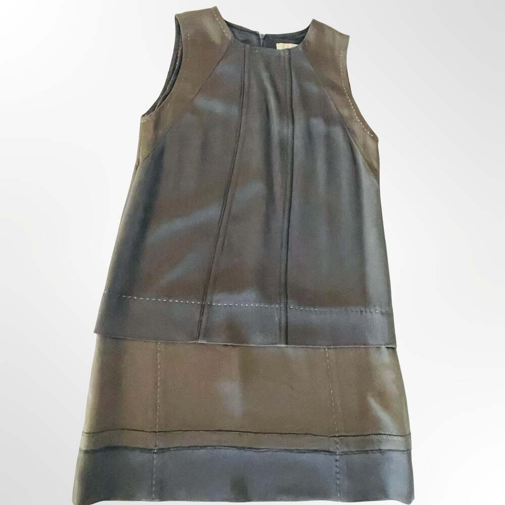 Vanessa Bruno Patchwork Sleeveless Shift Dress Size 38