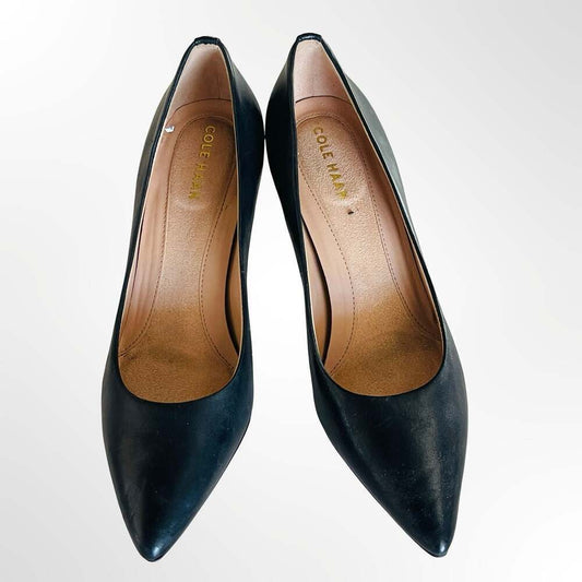 Cole Haan Grand Ambition Pointed Toe Kitten Heel Pumps