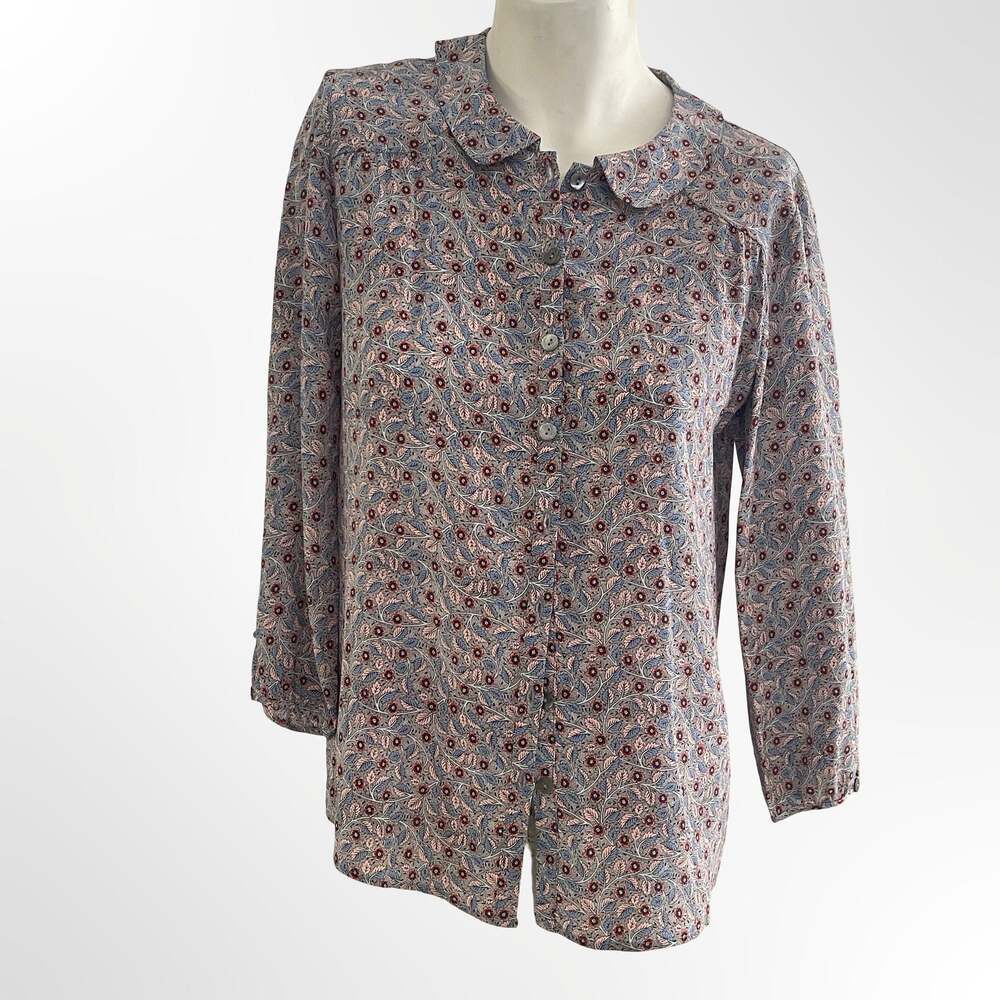 Portuguese Brora silk blouse in Medium