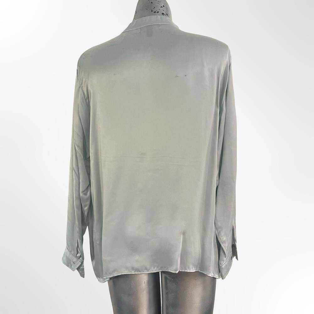 AllSaints Taybar Sheer Cowl Neck Sweater