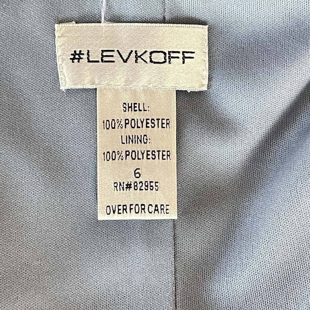 Bill Levkoff Pleated Bodice Sleeveless Formal Bridesmaid Dress, Dusty Blue