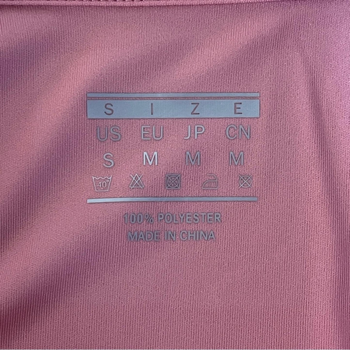 Women's Long Sleeve Sporty Top in Rose