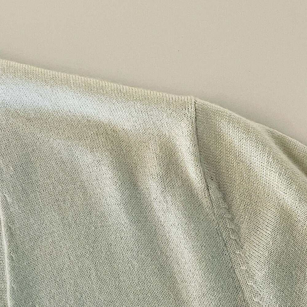 Banana Republic Light Green V-Neck Button-Front Cardigan Sweater Size XS