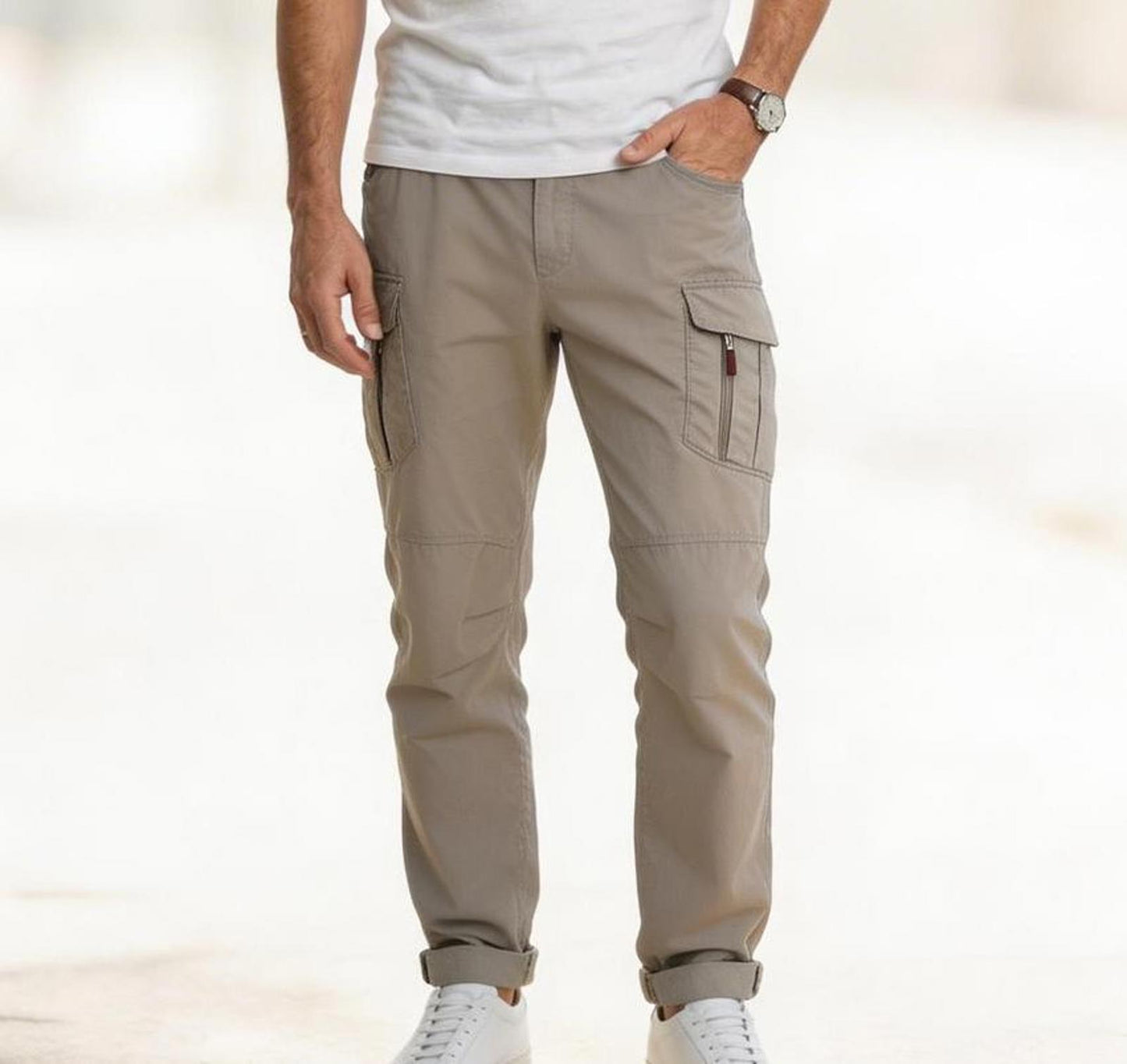 Fashion Sport Men's Gray Utility Cargo Pants - many sizes