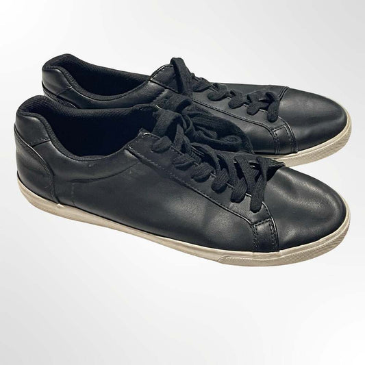 Goodfellow & Co. Men's Black Synthetic Leather Sneakers