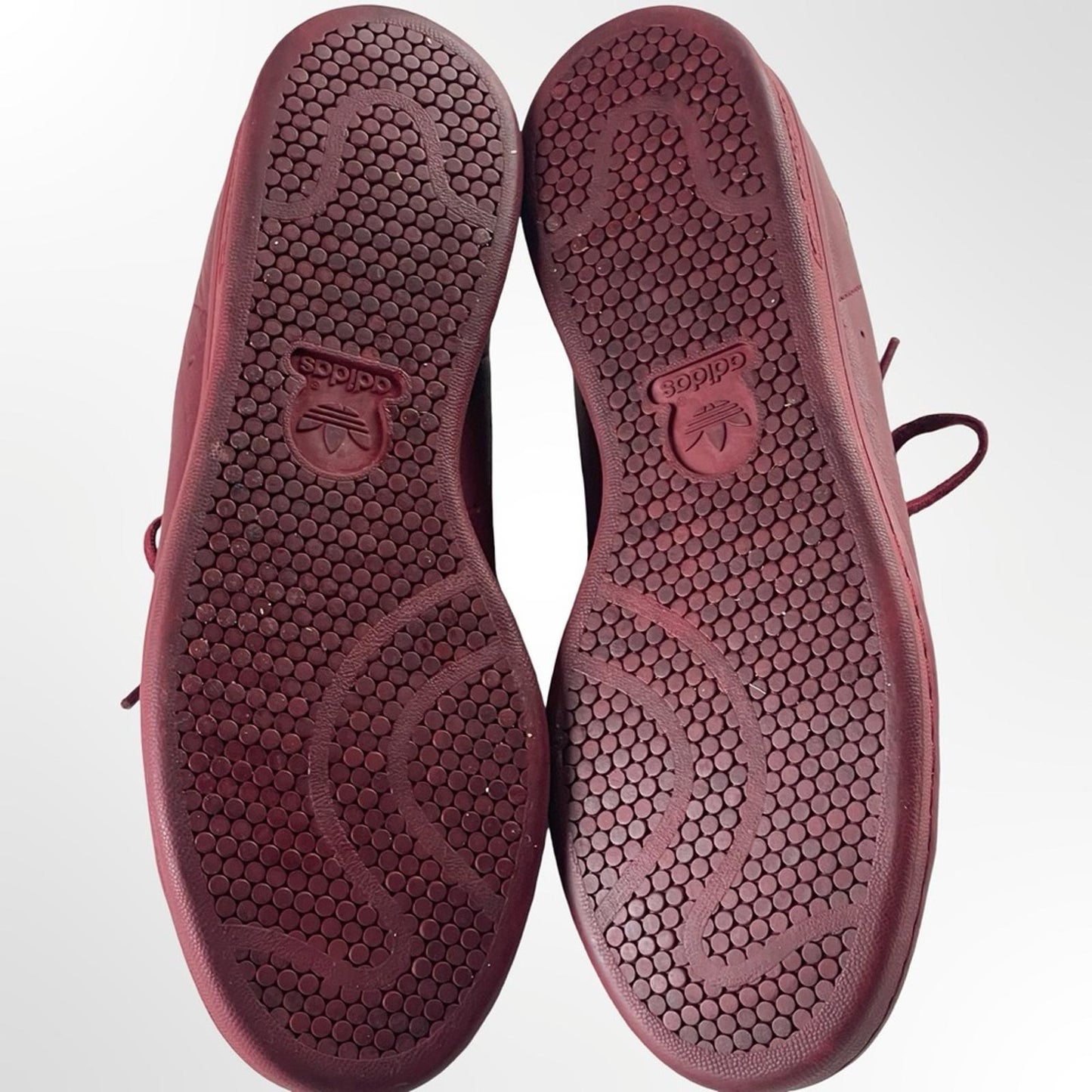Adidas Stan Smith Men's Deep Red Sneakers in size 9.5