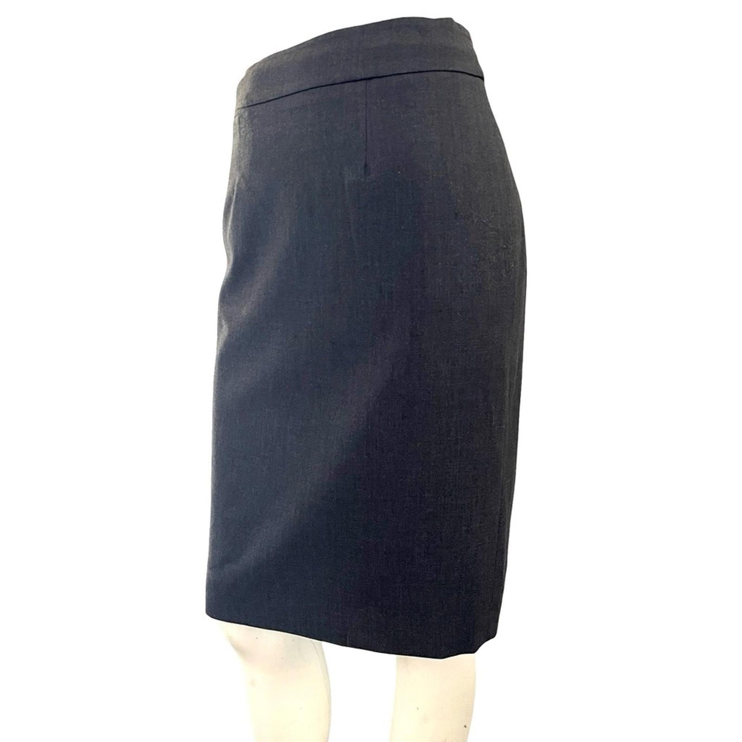 Calvin Klein Classic Black Pencil Skirt in size P
