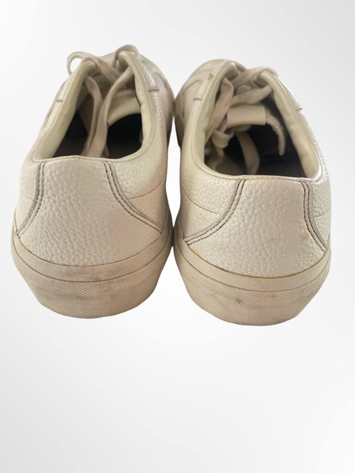 Zara Minimalist white Leather Men's Sneakers in size 10