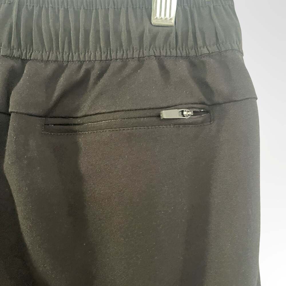 Antony Morato Men's Black Slim-Fit Moto Sweatpants with Zipper Pockets