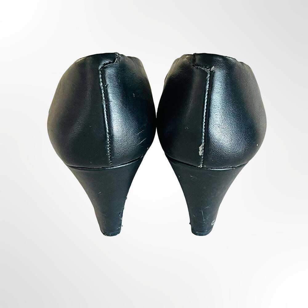 Jessica Simpson JS-Sampson Black Wedge Pumps