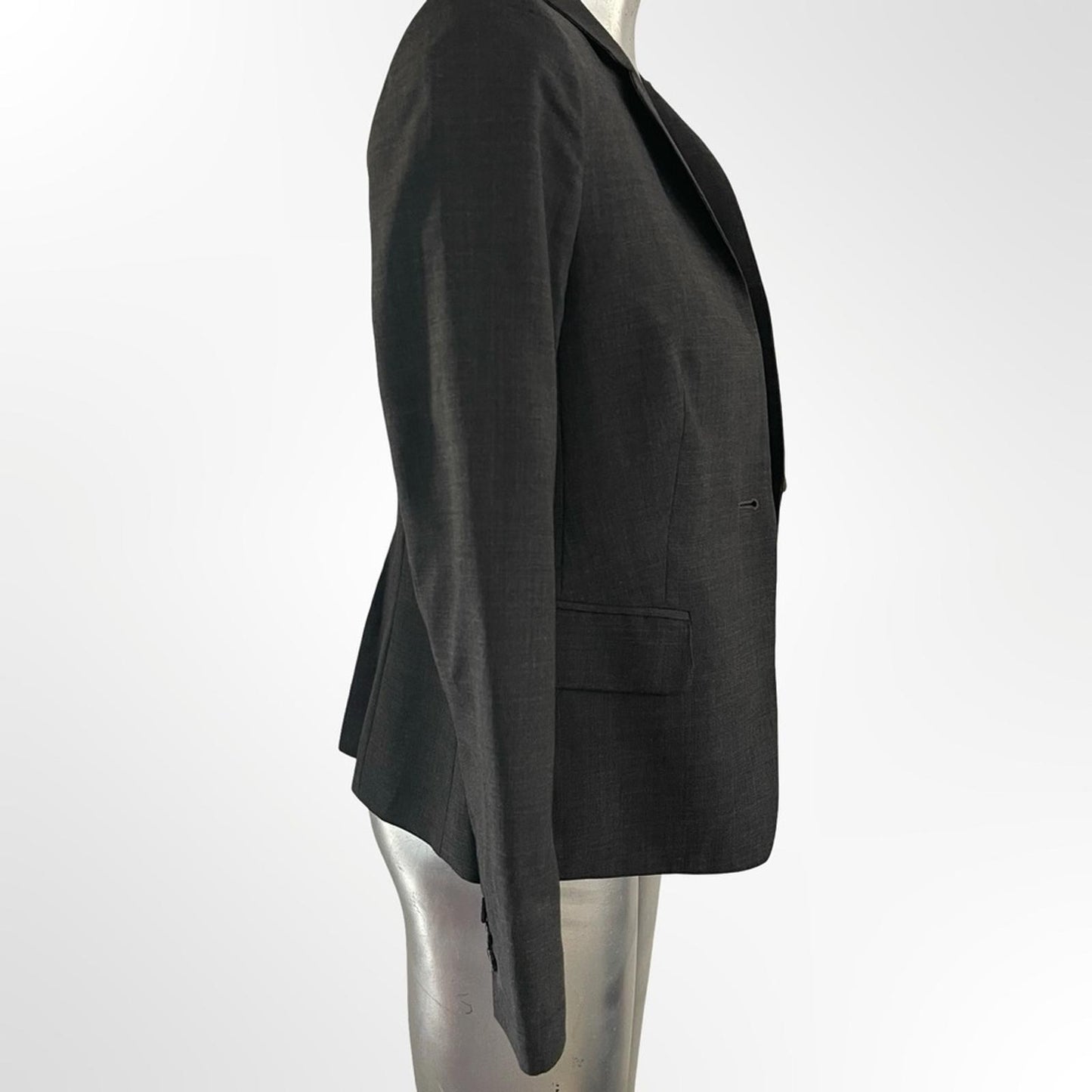 Top Hat NY Charcoal Gray Blazer in size 4