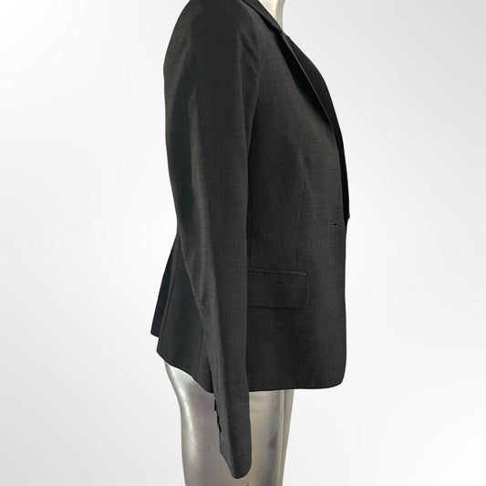 Top Hat NY Charcoal Gray Blazer in size 4