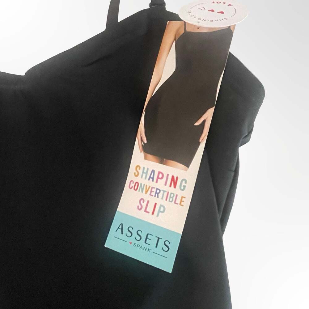 Assets by Spanx Shaping Convertible Slip in Black