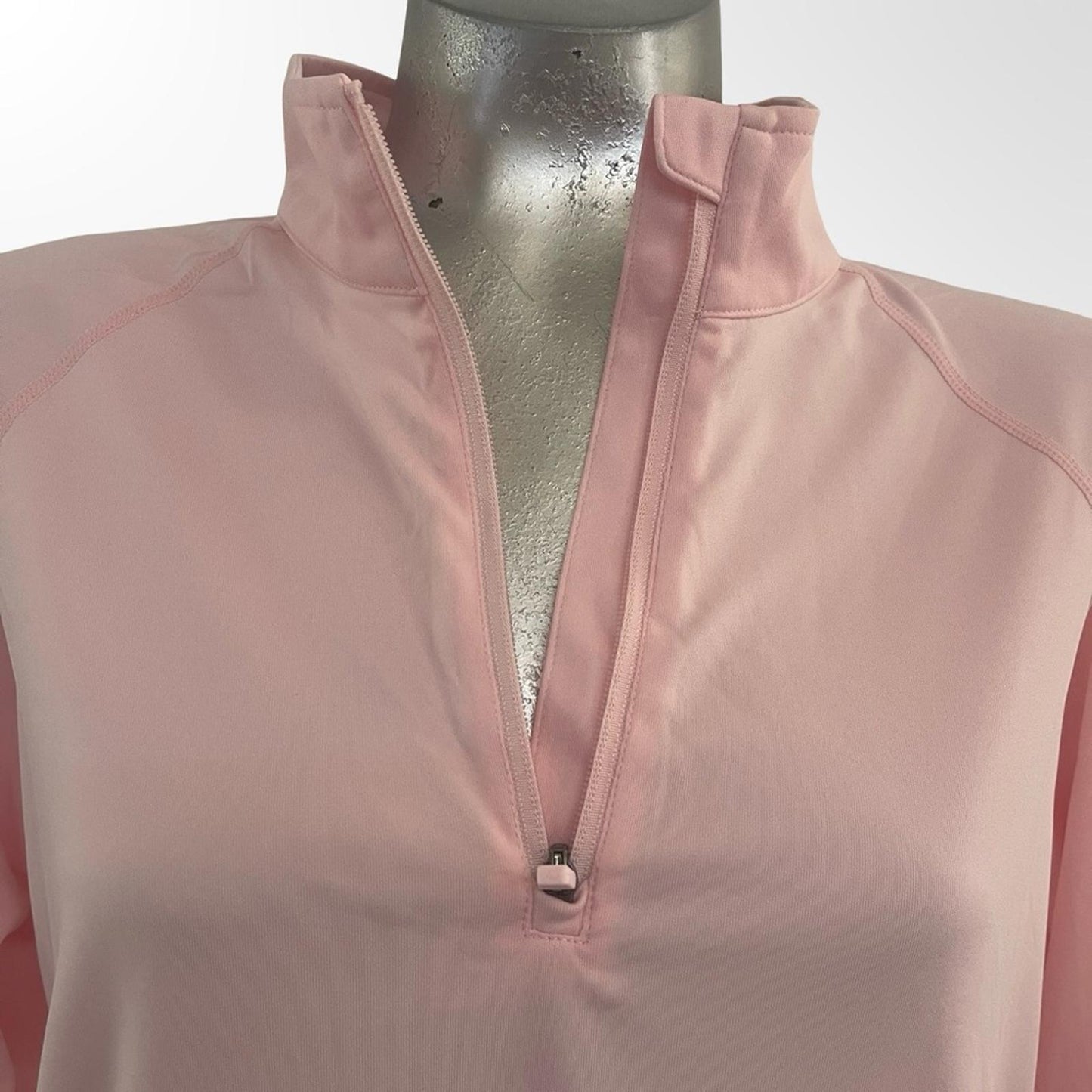 Women's Pink Sporty Long Sleeve Top