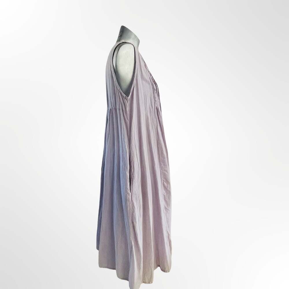 Free People x CP Shades Yoko Tunic Dress Lavender Sleeveless Cotton