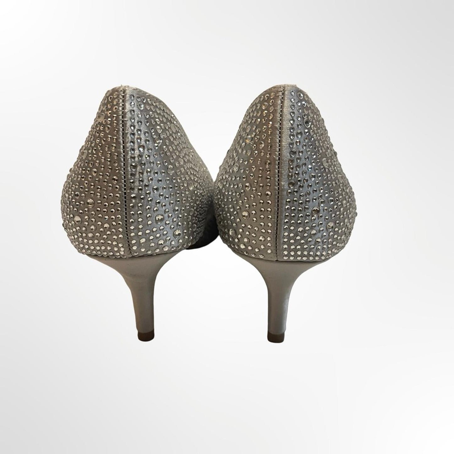Badgley Mischka  Rhinestone Pointed-Toe Pumps in size 11
