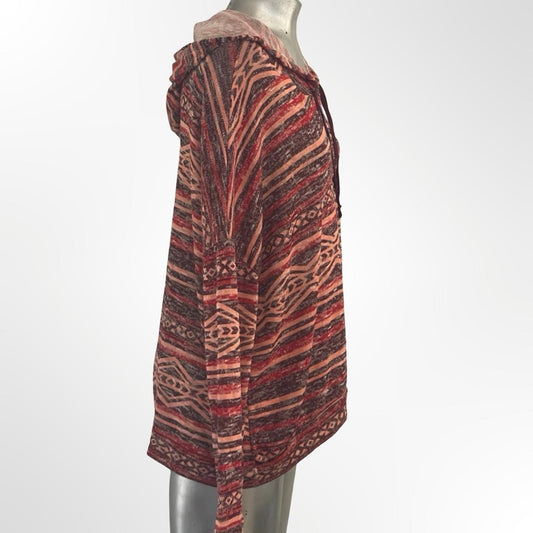 Hooked Up by IOT Multicolor Knit Sweater size L