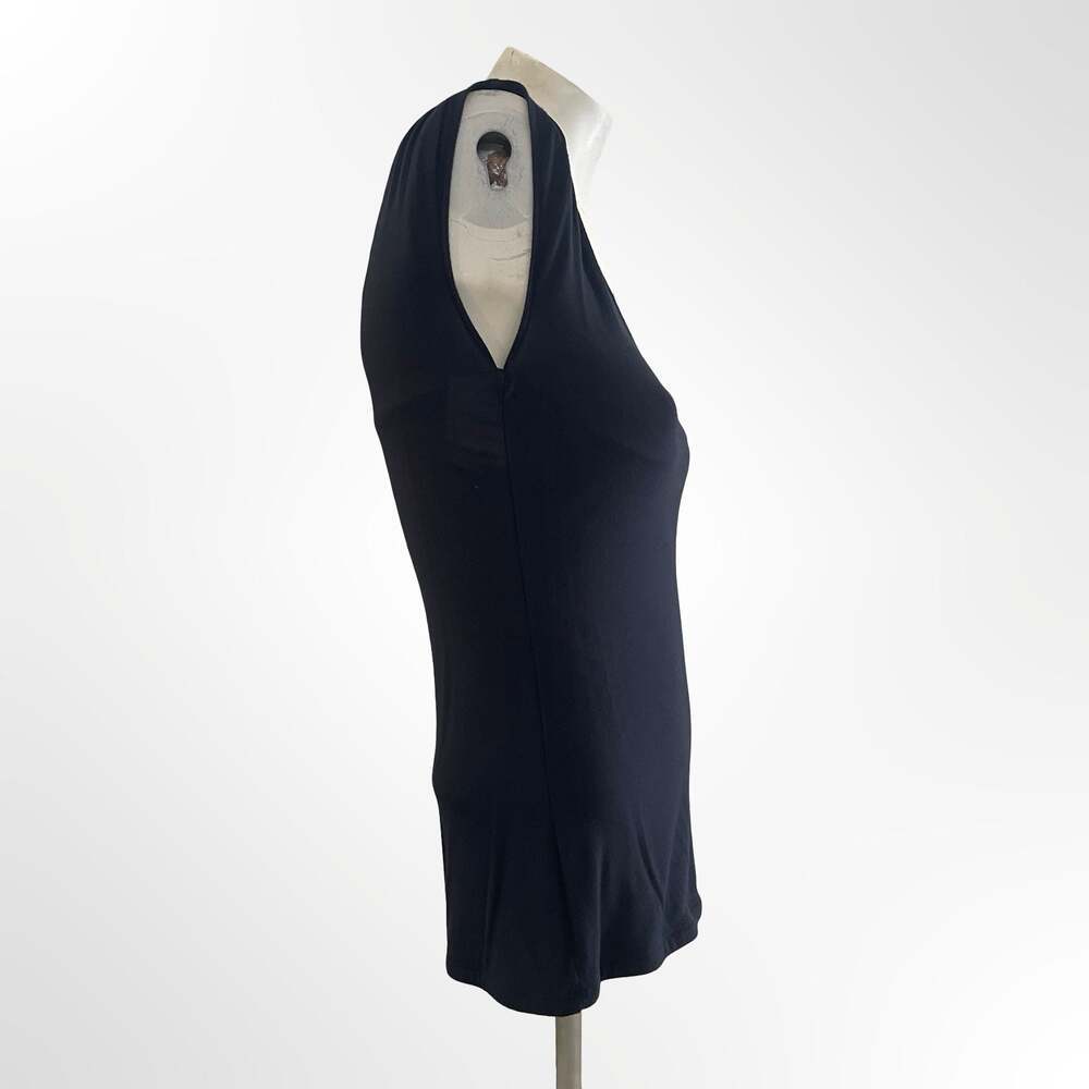 Tahari Modal Rayon Blend Sleeveless V-Neck Tank Top