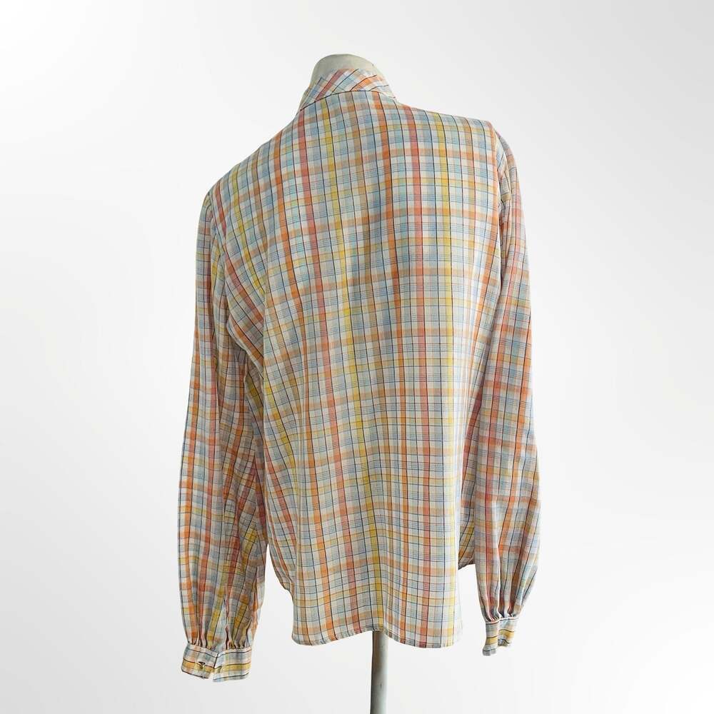 Desigual Women's Plaid Button-Up Shirt with Double Pockets