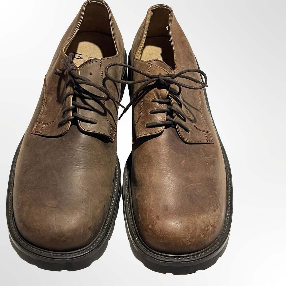 J.Crew Italian Leather Lug Sole Derby Shoes