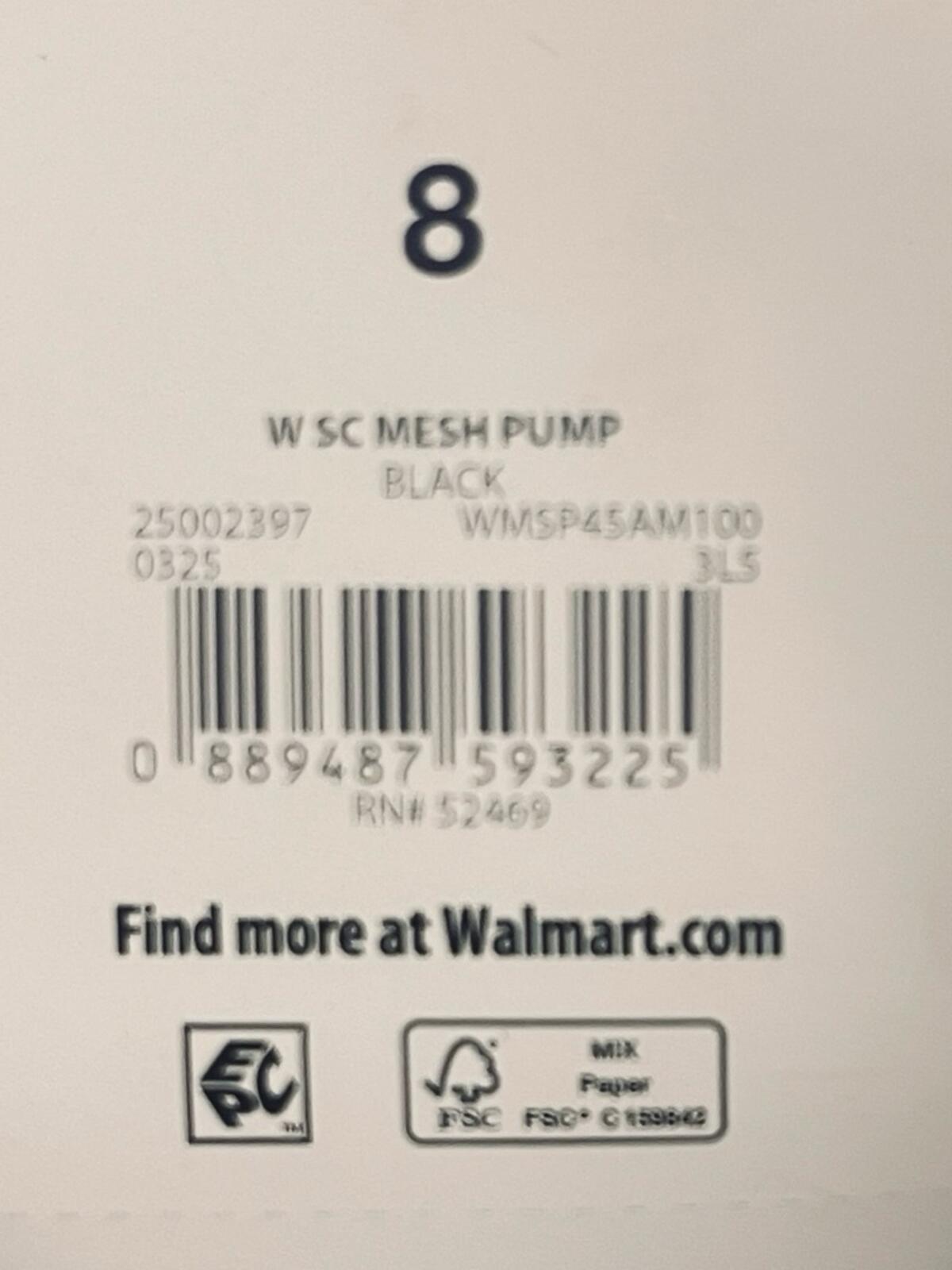 Scoop Black Mary Jane Block Heel Pumps Women's in size 8 NWT