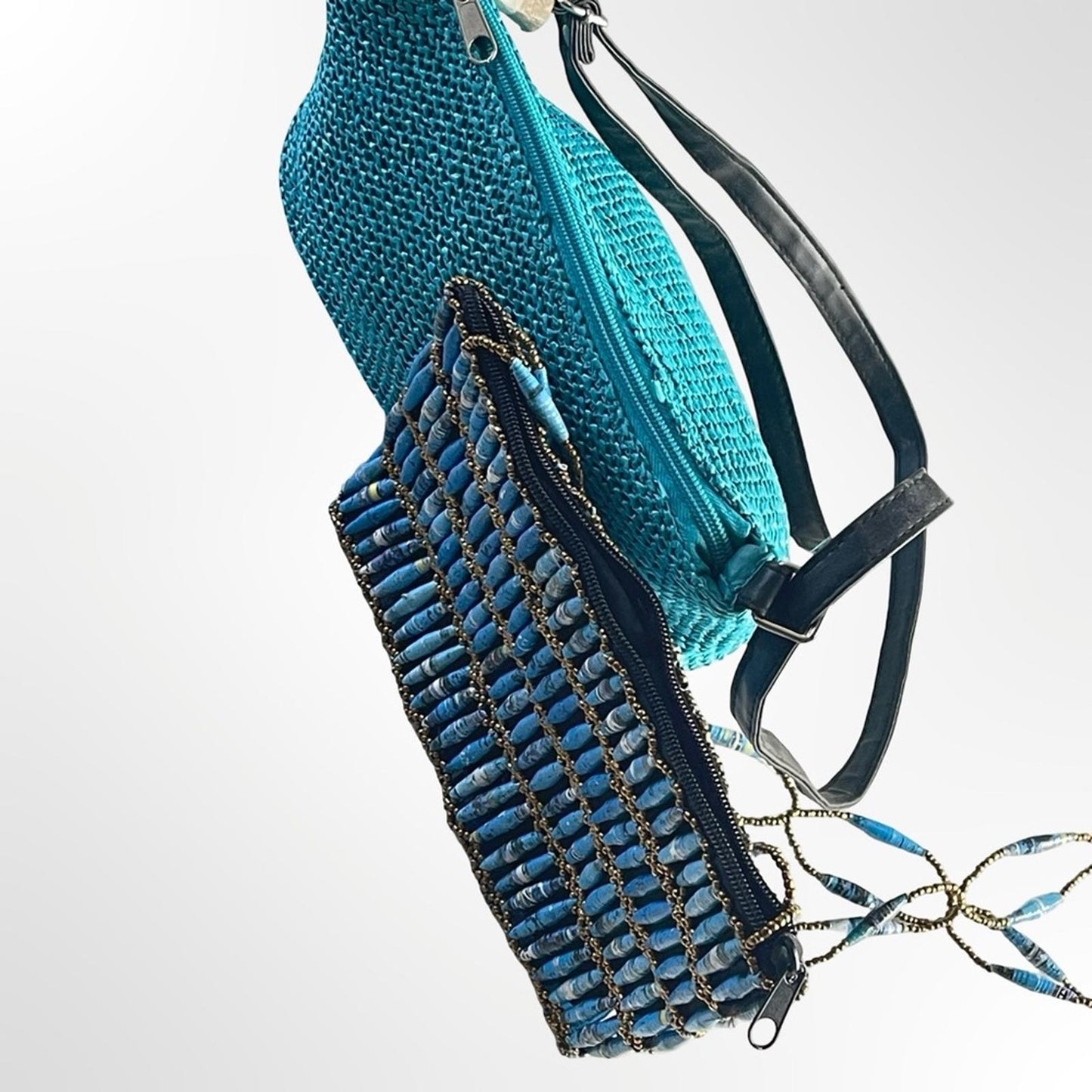 Two small Crossbody Bags - Lightweight Summer Shoulder Bags
