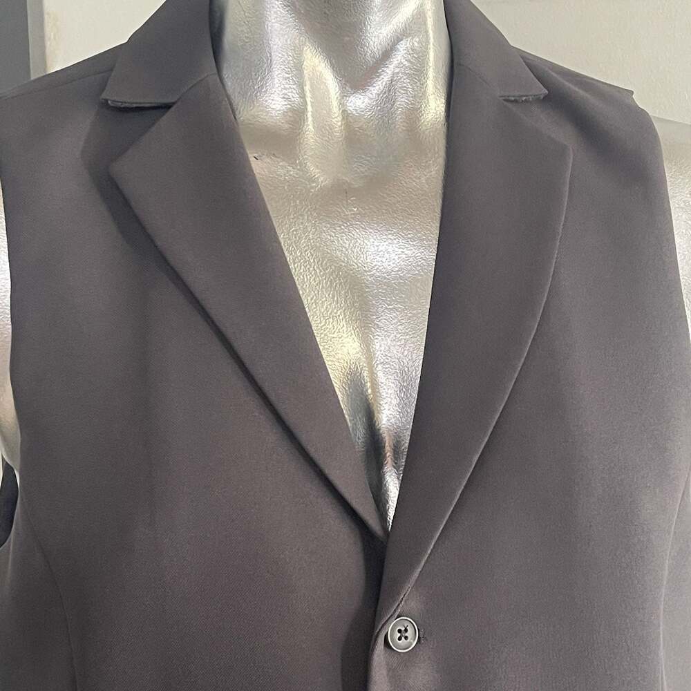 Edwards Garment Men's Dress Lapel Vest Style 4496