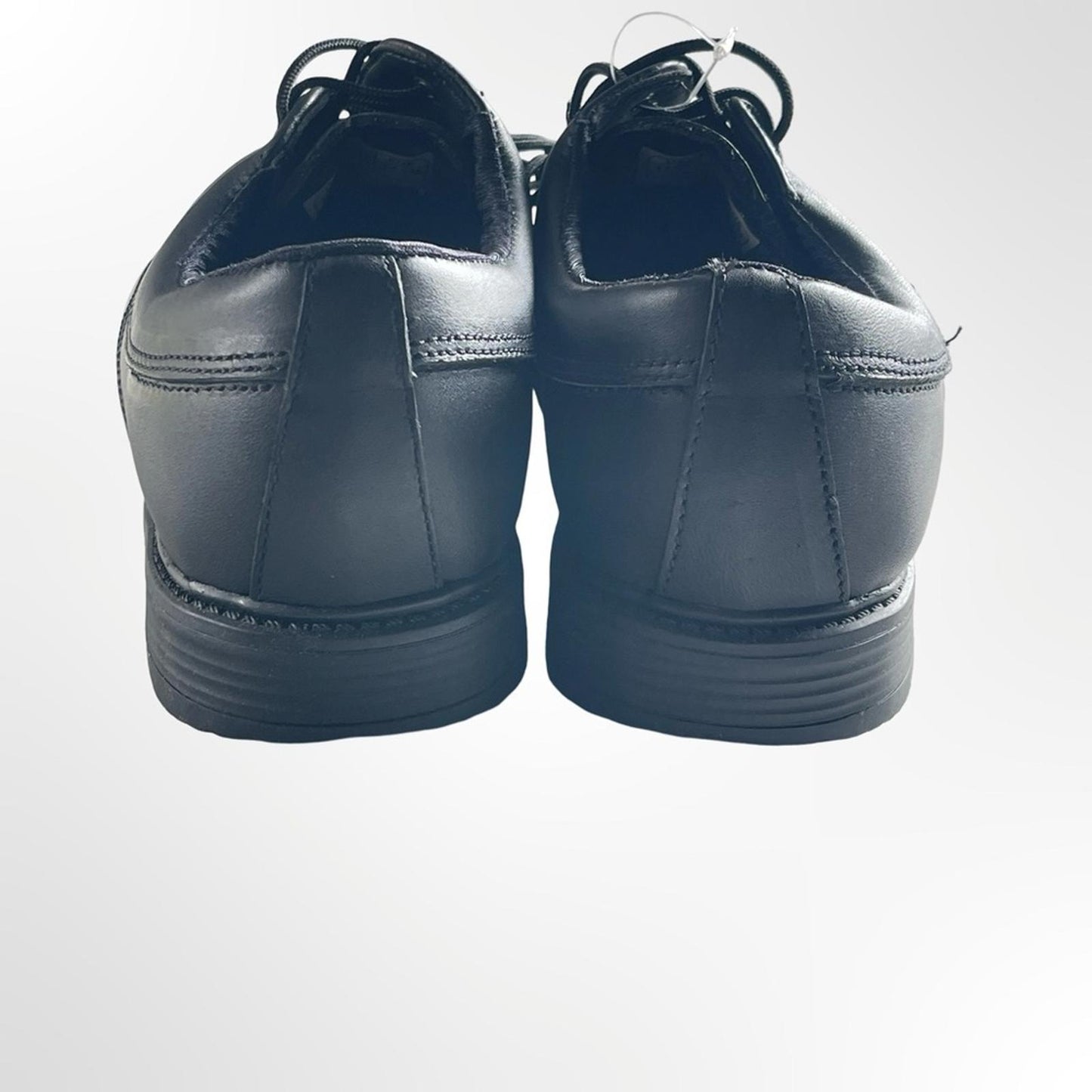 Galls Classic Black Lace-Up Leather Shoes in size 11