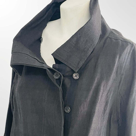 Moyuru Sensounico Avant-Garde Asymmetrical Black Jacket