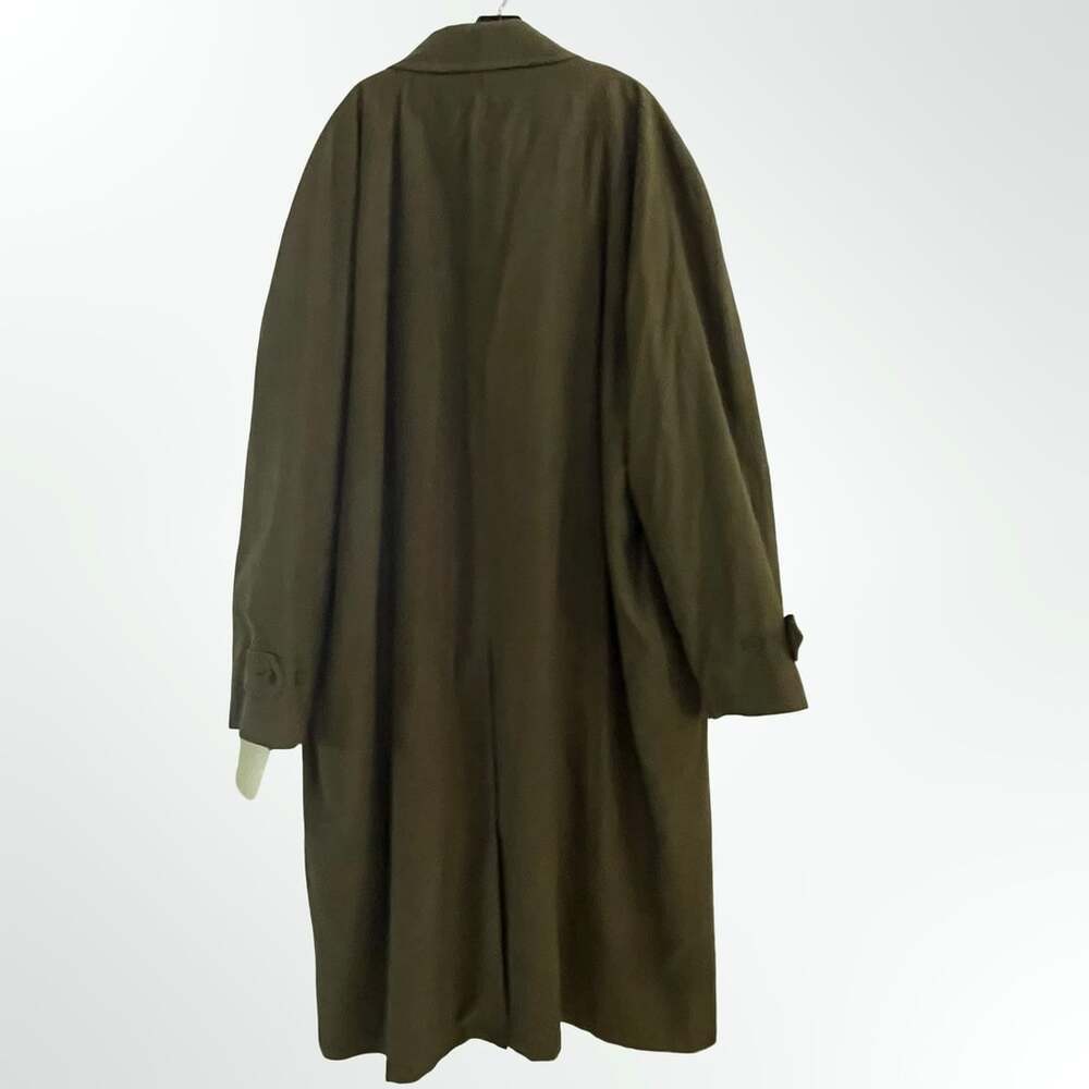 Millennium Collection Men's Olive Trench Coat Size 52 X.Long