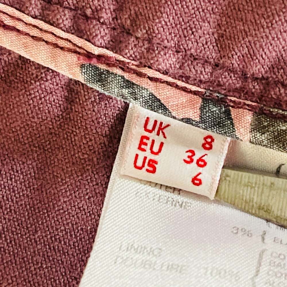 Pringle of Scotland Women's Burgundy Corduroy Blazer
