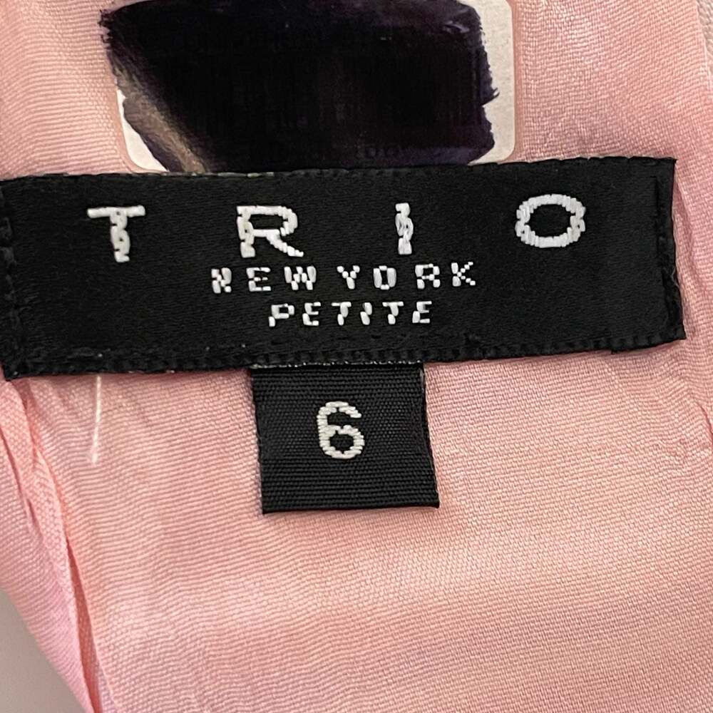 Trio New York Petite Pastel Plaid Halter Mini Dress
