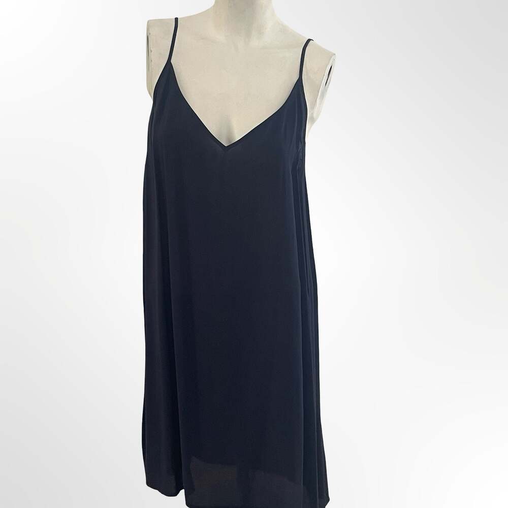 Baum und Pferdgarten Navy Viscose Slip Dress