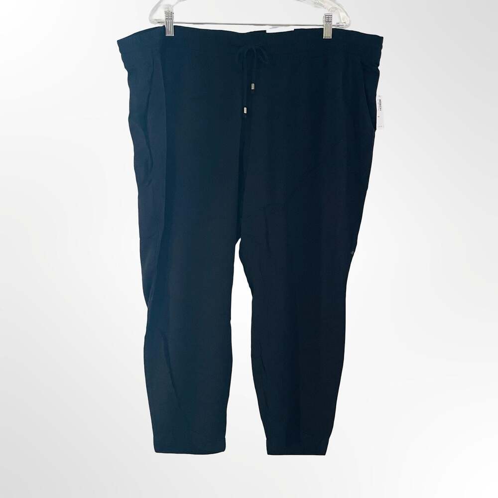 Old Navy Women's Black Drawstring Waist Jogger Pants