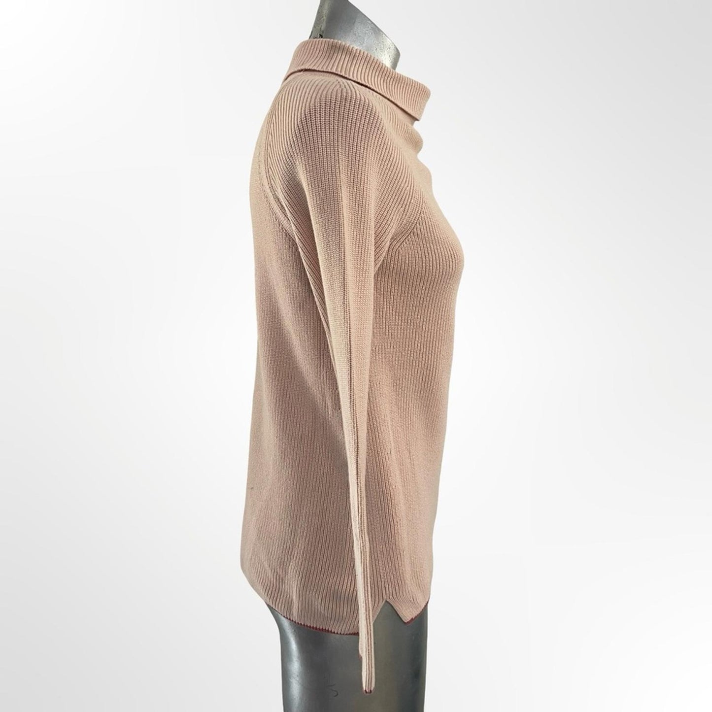 Talbots Women's Cowl Neck Sweater - Light Pink