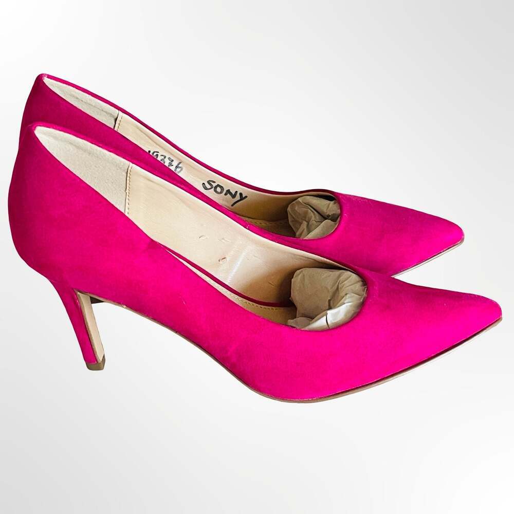 Xappeal Fuchsia Pointed Toe Stiletto Pumps