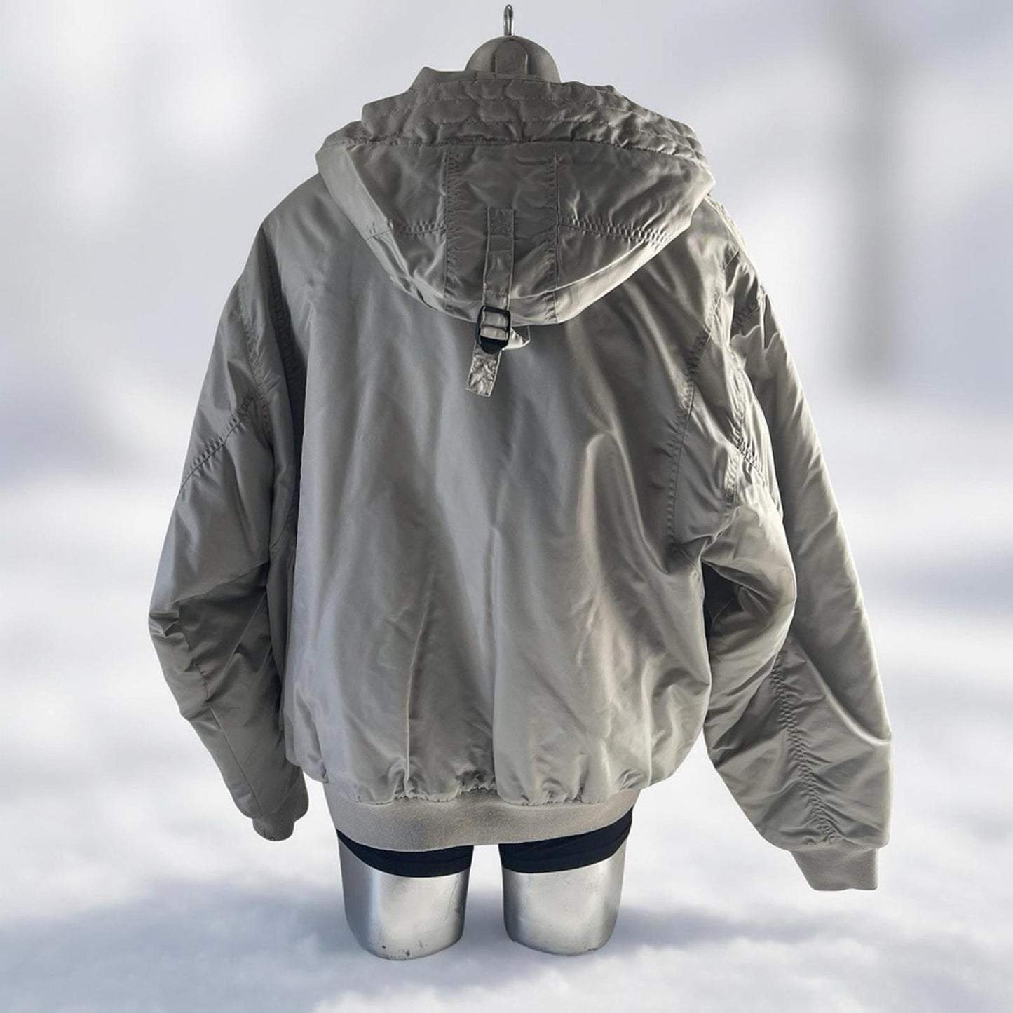 South Pole Men's Gray Puffer Jacket in XL